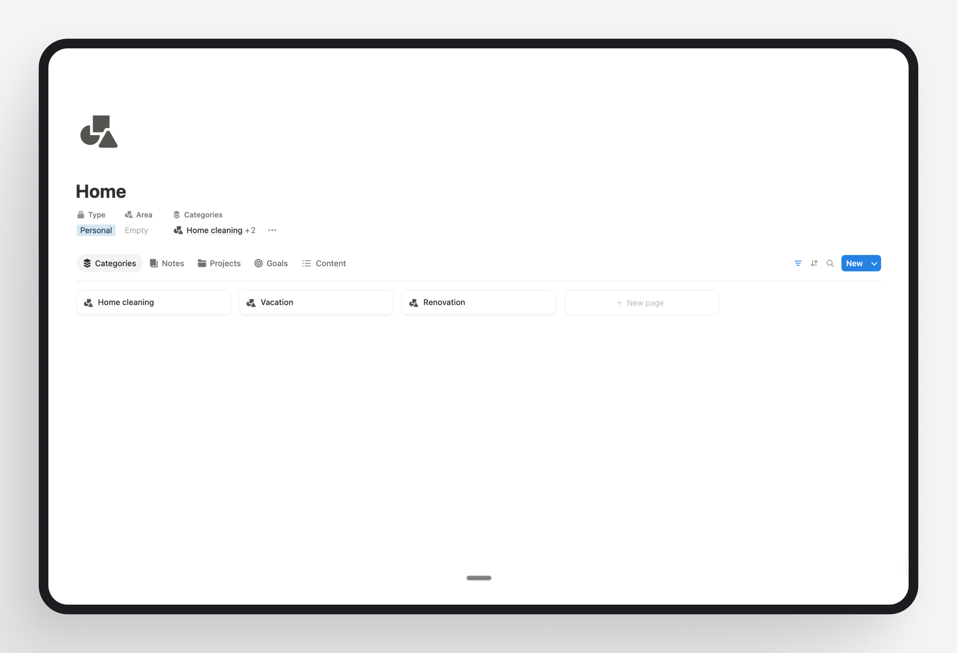 LifeHub Sub Categories